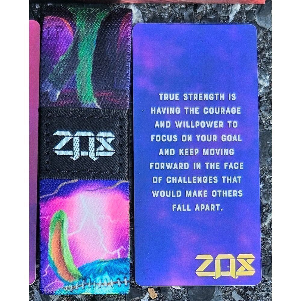 ZOX HALLOWEEN ZOO 2023 - llama mummy sloth MEDIUM pack ART envelope WRISTBANDS - Picture 12 of 12